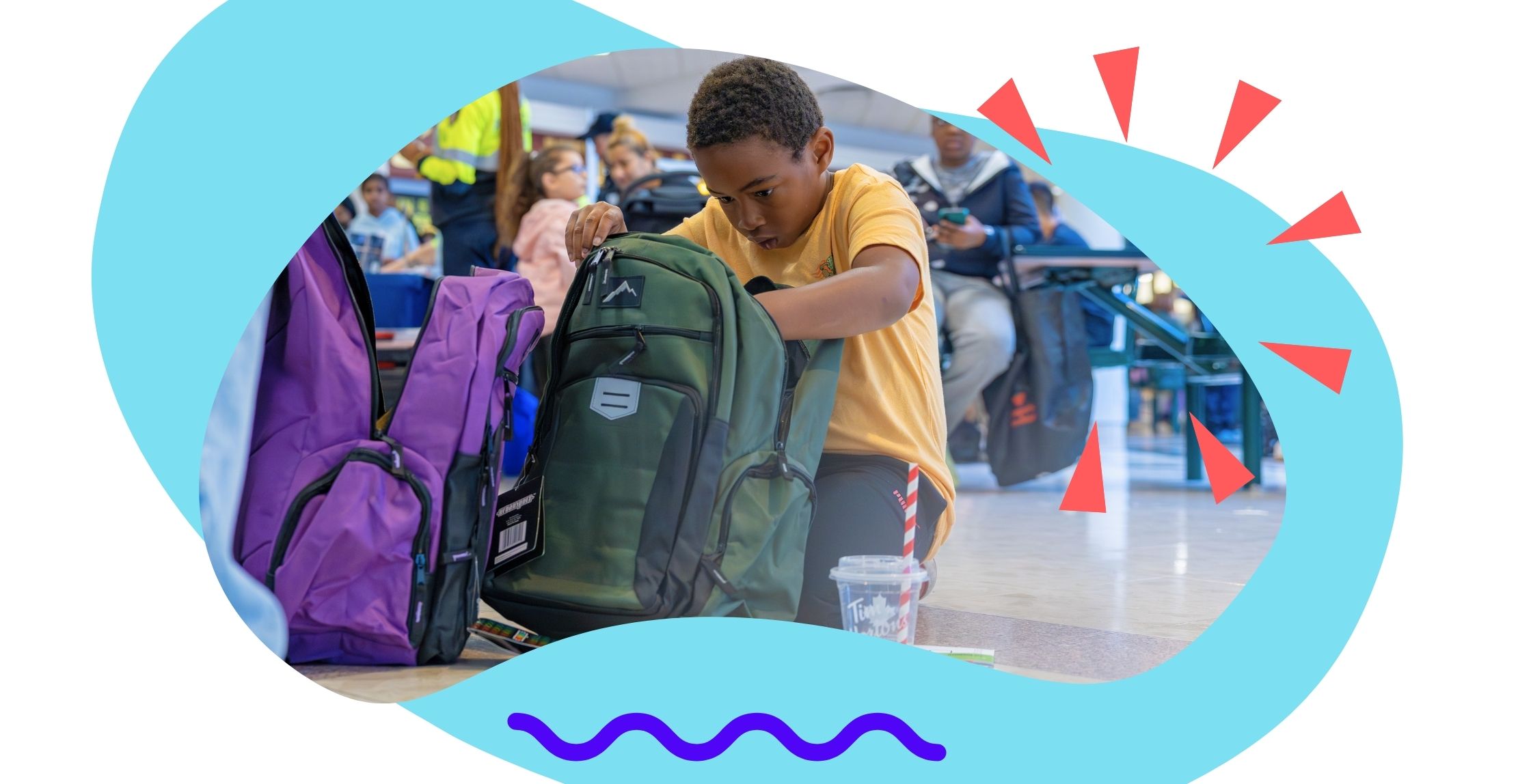 Backpack giveaway